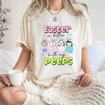 Snoopy Easter Is Better With My Peeps T Shirt 7