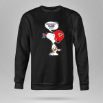 Snoopy Falcons Haters Football Helmet 9 Sweatshirt