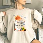 Snoopy Fall Life Is Better With Notre Dame Fighting Ailen 3 Sweatshirt.jpg