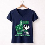 Snoopy Florida Gators 1 Dad One Of A Kind 5 Womens V Neck.jpg
