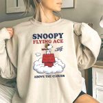 Snoopy Flying Ace Above The Clouds 3 Sweatshirt.jpg