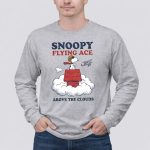 Snoopy Flying Ace Above The Clouds 6 Long Sleeves.jpg