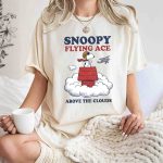 Snoopy Flying Ace Above The Clouds T Shirt 7.jpg
