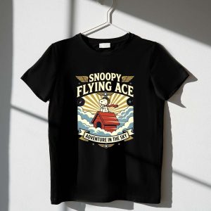 Snoopy Flying Ace Adventure In The Sky 1 T Shirt.jpg
