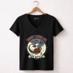 Snoopy Flying Ace Air Battle 7 Womens V Neck.jpg