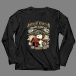 Snoopy Flying Ace Antique Aviation Graphic 4 Long Sleeves.jpg