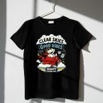 Snoopy Flying Ace Clear Skies Good Vibes 1 T Shirt.jpg