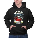 Snoopy Flying Ace Clear Skies Good Vibes 2 Hoodie.jpg