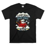 Snoopy Flying Ace Clear Skies Good Vibes T Shirt 6.jpg