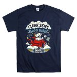 Snoopy Flying Ace Clear Skies Good Vibes T Shirt 7.jpg