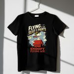 Snoopy Flying Ace Flying By The Seat Of My Pants 1 T Shirt.jpg