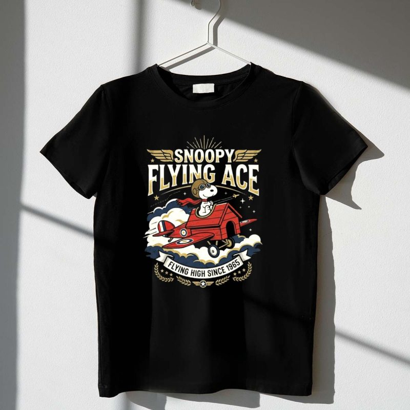 Snoopy Flying Ace Flying High Since 1965 1 T Shirt.jpg