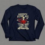Snoopy Flying Ace Flying High Since 1965 WWI Ace Squadron 6 Long Sleeves.jpg