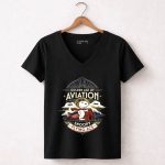 Snoopy Flying Ace Golden Age Of Aviation 7 Womens V Neck.jpg