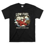 Snoopy Flying Ace Low Fuel High Spirit T Shirt 6.jpg