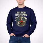 Snoopy Flying Ace Mission Red Baron 3 Sweatshirt.jpg