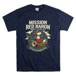 Snoopy Flying Ace Mission Red Baron T Shirt 7.jpg