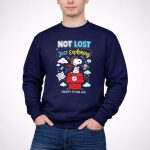 Snoopy Flying Ace Not Lost Just Exploring 3 Sweatshirt.jpg