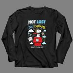 Snoopy Flying Ace Not Lost Just Exploring 4 Long Sleeves.jpg