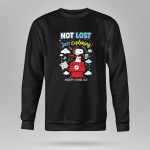 Snoopy Flying Ace Not Lost Just Exploring 9 Sweatshirt.jpg