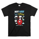 Snoopy Flying Ace Not Lost Just Exploring T Shirt 6.jpg