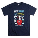 Snoopy Flying Ace Not Lost Just Exploring T Shirt 7.jpg