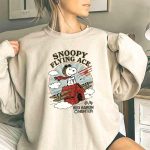 Snoopy Flying Ace Red Baron Hunter 3 Sweatshirt.jpg