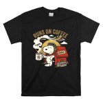 Snoopy Flying Ace Runs On Coffee T Shirt 6.jpg