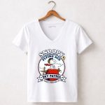 Snoopy Flying Ace Sky Patrol 5 Womens V Neck.jpg