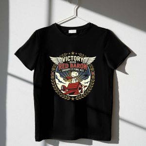 Snoopy Flying Ace Victory Over Red Baron 1 T Shirt.jpg