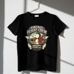 Snoopy Flying Ace Vintage Flight Crew 1 T Shirt.jpg
