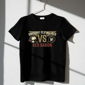 Snoopy Flying Ace Vs The Red Baron 1 T Shirt.jpg
