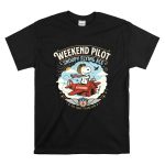 Snoopy Flying Ace Weekend Pilot T Shirt 6.jpg