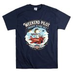 Snoopy Flying Ace Weekend Pilot T Shirt 7.jpg