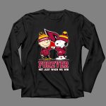 Snoopy Forever Not Just When We Win Arizona Cardinals 4 Long Sleeves