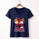 Snoopy Forever Not Just When We Win Arizona Cardinals 5 Womens V Neck