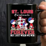 Snoopy Friends St Louis Cardinals baseball forever not just when we win 3 mug.jpg
