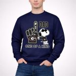 Snoopy Georgia Bulldogs 1 Dad One Of A Kind 3 Sweatshirt.jpg