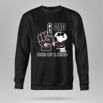 Snoopy Georgia Bulldogs 1 Dad One Of A Kind 9 Sweatshirt.jpg