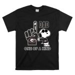 Snoopy Georgia Bulldogs 1 Dad One Of A Kind T Shirt 6.jpg