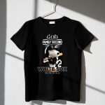 Snoopy God first family second then Chicago White Sox 1 T Shirt.jpg