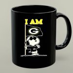 Snoopy Green Bay Packers Flag I Am 1 mug.jpg