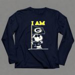 Snoopy Green Bay Packers Flag I Am 6 Long Sleeves