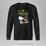 Snoopy Hallmark Christmas Movies And Coffee Kind Of Day Snowflakes 9 Sweatshirt 1.jpg