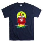 Snoopy Halloween Alabama Crimson Tide Peanuts Pumpkin Woodstock T Shirt 7
