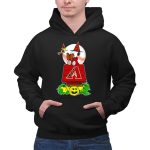 Snoopy Halloween Arizona Diamondbacks Pumpkin Scene 2 Hoodie.jpg