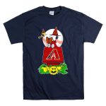 Snoopy Halloween Arizona Diamondbacks Pumpkin Scene T Shirt 7.jpg