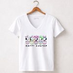 Snoopy Happy Easter Day 5 Womens V Neck