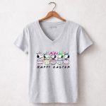 Snoopy Happy Easter Day 5 Womens V Neck1