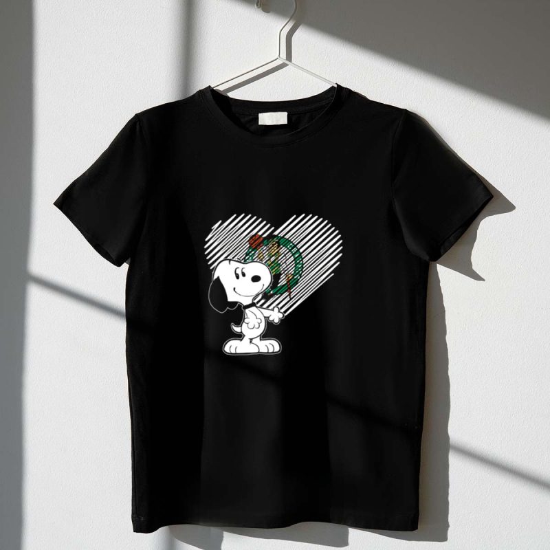 Snoopy Heart Boston Celtics Basketball Fans 1 T Shirt
